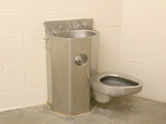 LCW Props Atlanta: Large Prison Toilet And Sink